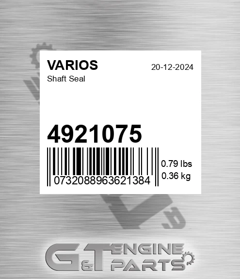 4921075 VARIOS Shaft Seal