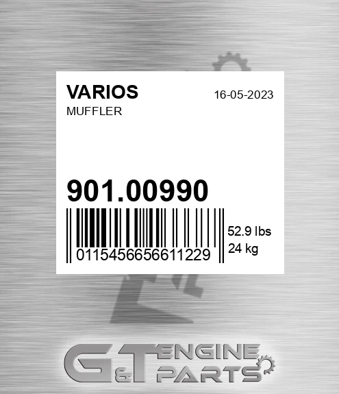 901.00990 Muffler