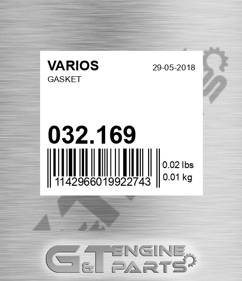 032.169 Gasket