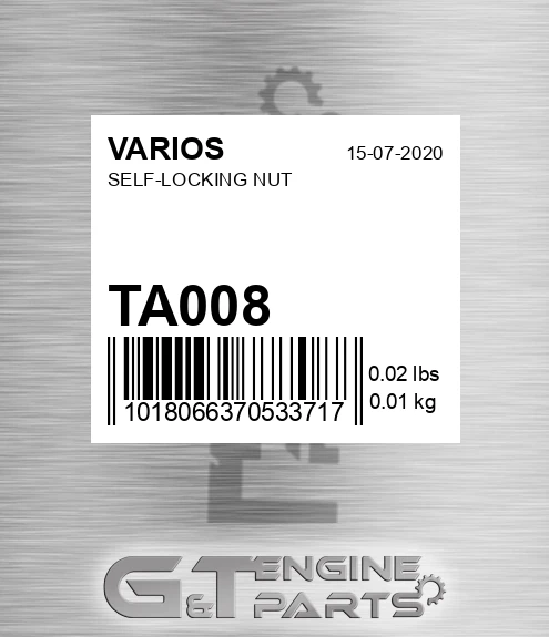 TA008 Self-locking Nut