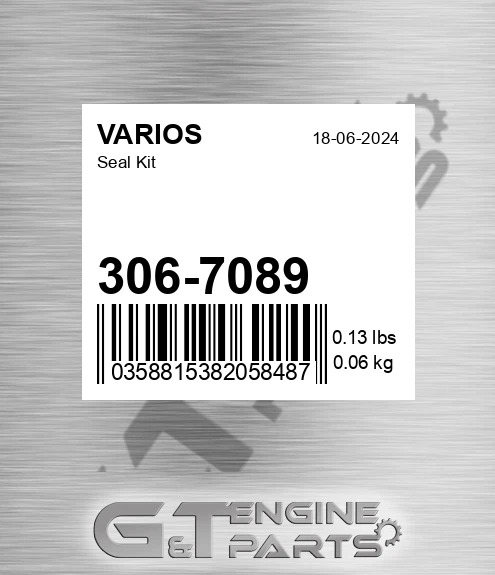 306-7089 Seal Kit