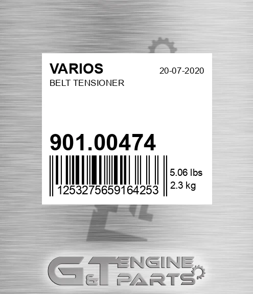 901.00474 Belt Tensioner