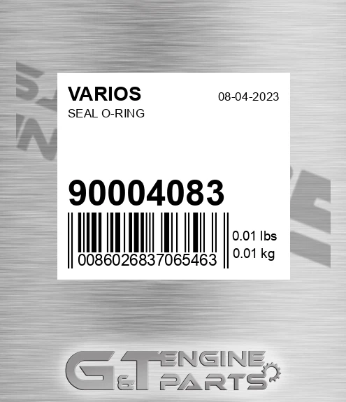 900.04083 Seal O-ring for VARIOS