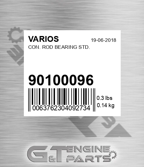 901.00096 Con. Rod Bearing Std.