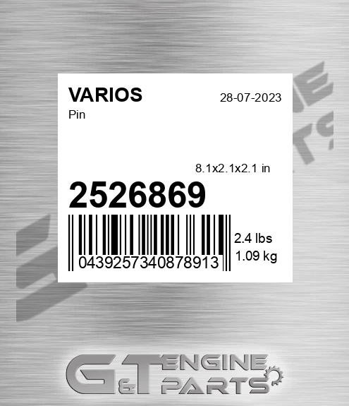 2526869 Pin for VARIOS