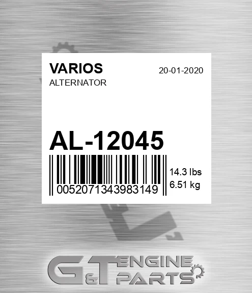 AL-12045 Alternator