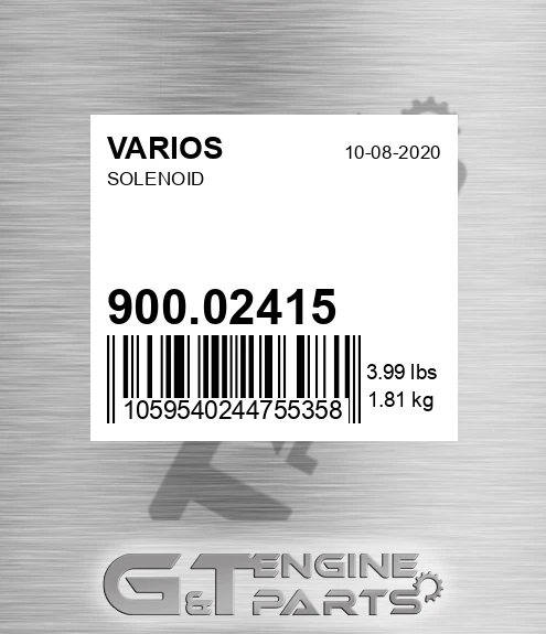 900.02415 Solenoid