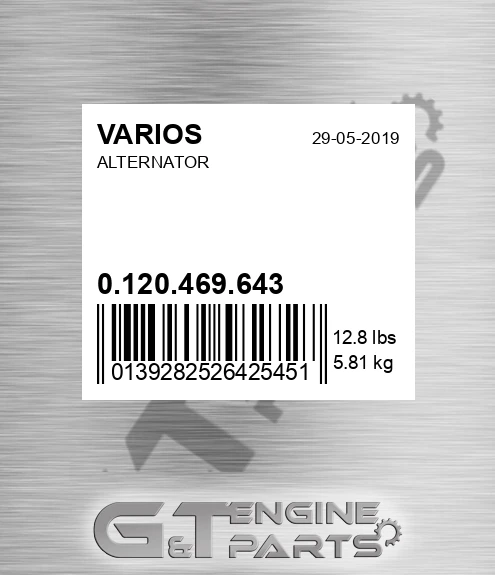 0.120.469.643+ Alternator