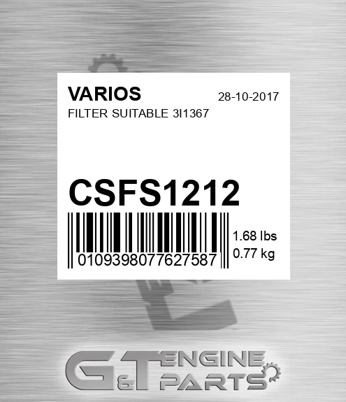 CSFS1212 Filter Suitable 3i1367