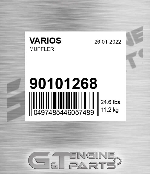 901.01268 Muffler
