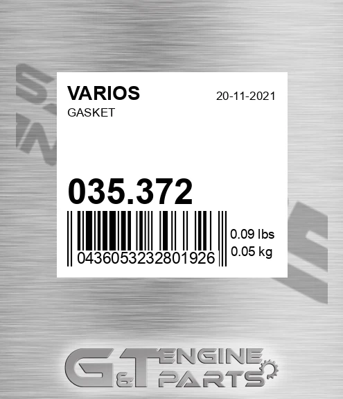 035.372 Gasket