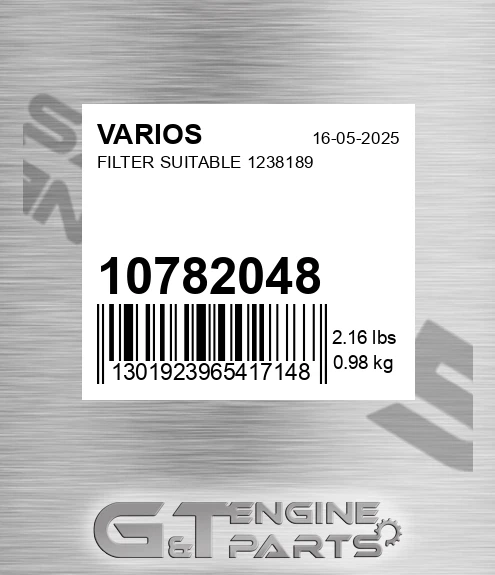 10782048 Filter Suitable 1238189