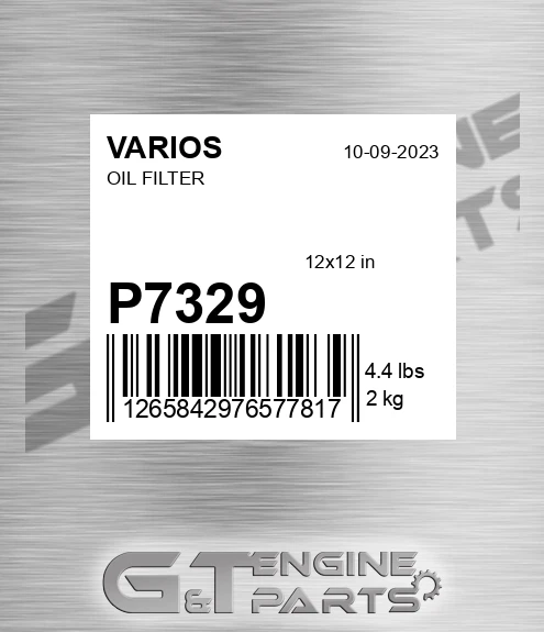 P7329 Oil Filter