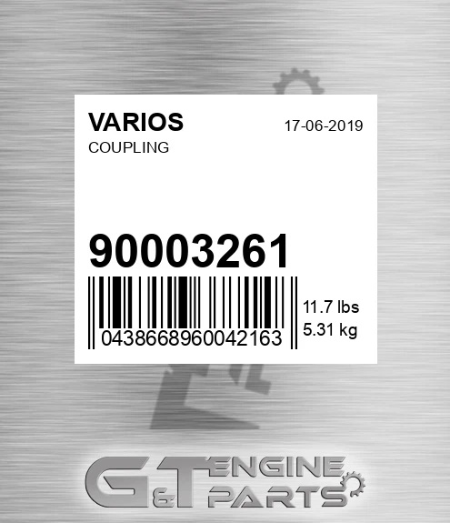90003261 Coupling for VARIOS