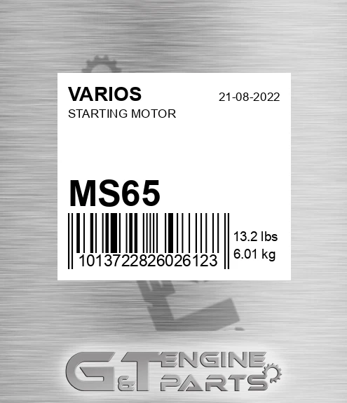 MS65 Starting Motor