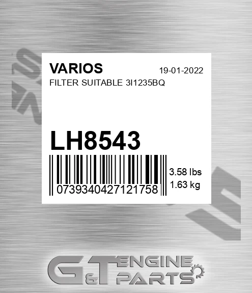 LH-8543 Filter Suitable 3i1235bq