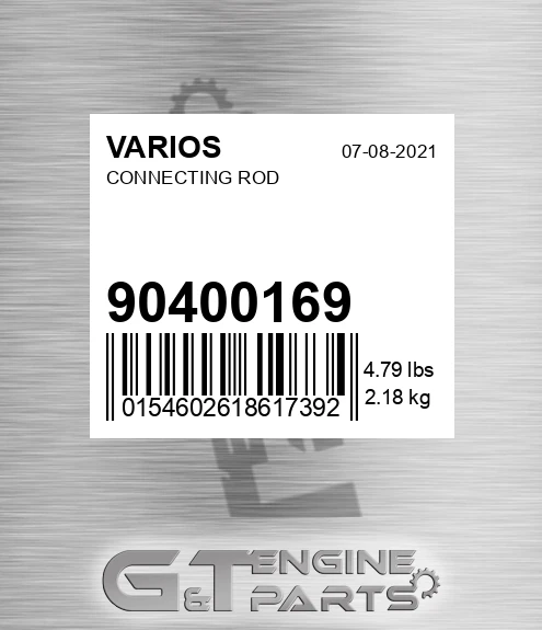 904.00169 Connecting Rod for VARIOS