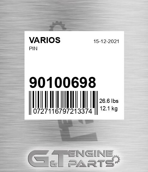 901.00698 Pin