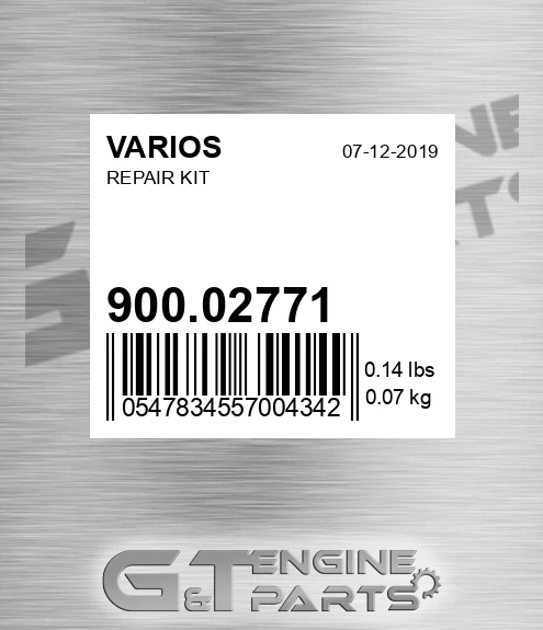 900.02771 Repair Kit