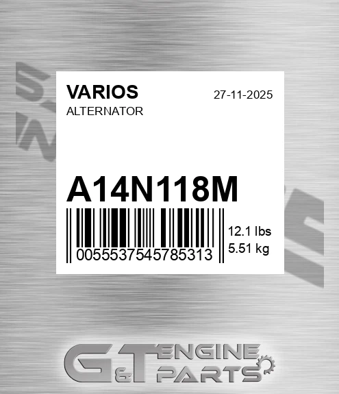 A14N118M Alternator