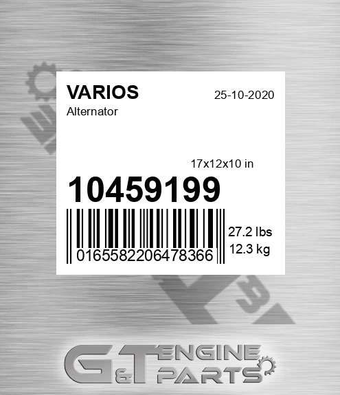 10459199 Alternator for VARIOS