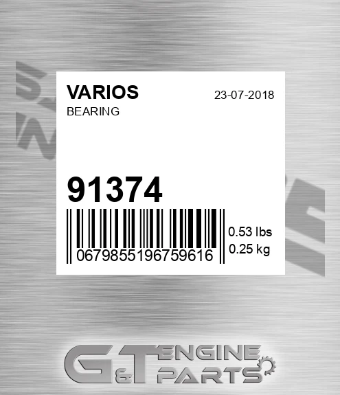 91374 VARIOS Bearing