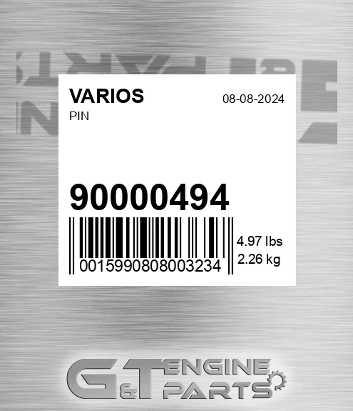 900.00494 Pin