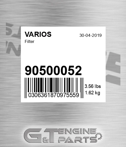 90500052 Filter