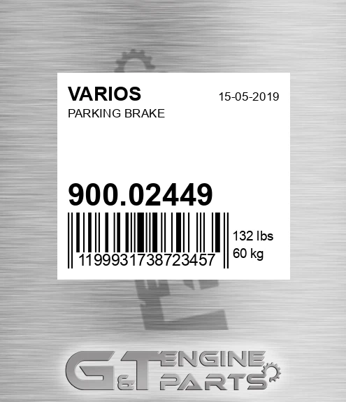 900.02449 Parking Brake for VARIOS