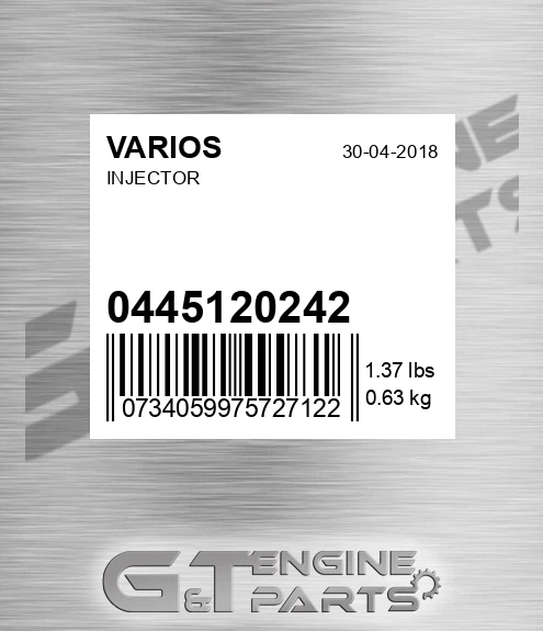 0445120242 Injector