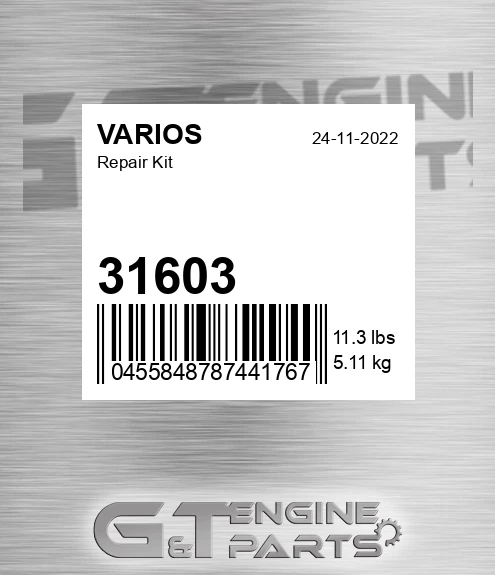 31603 Repair Kit for VARIOS