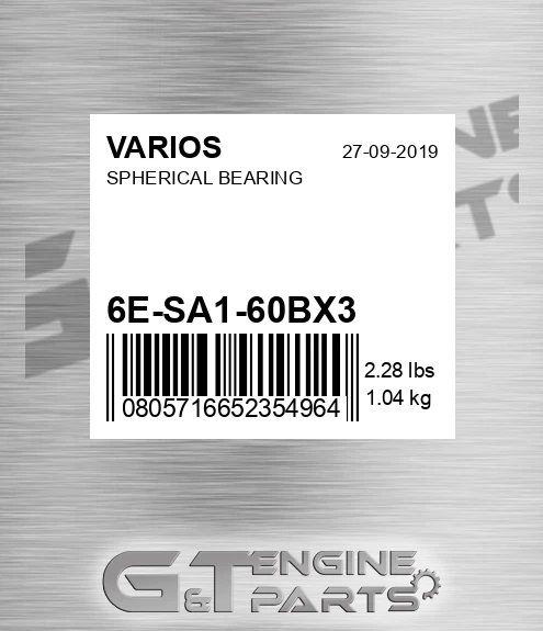 6E-SA1-60BX3 Spherical Bearing
