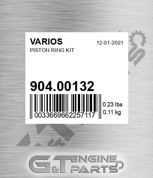 904.00132 Piston Ring Kit