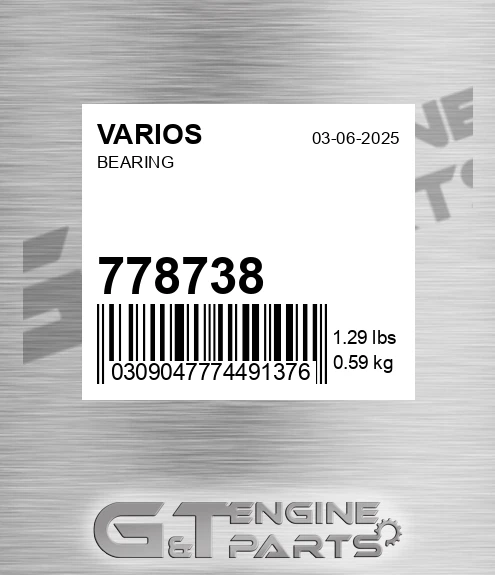 778738 Bearing