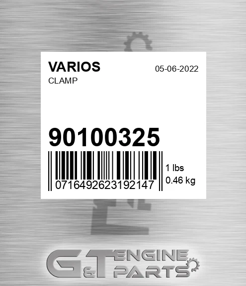 901.00325 Clamp