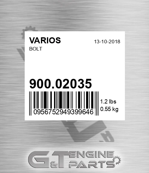 900.02035 Bolt