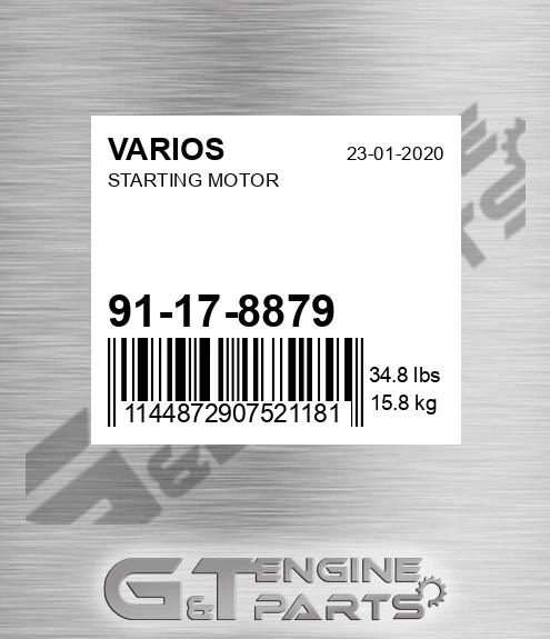 91-17-8879 Starting Motor for VARIOS