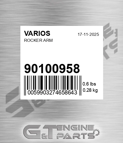 901.00958 Rocker Arm for VARIOS
