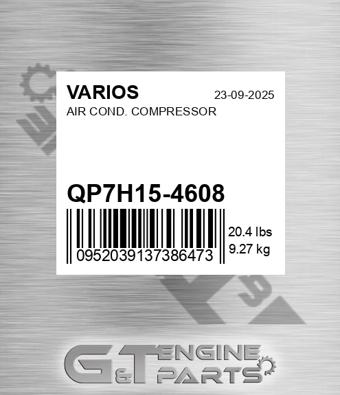 QP7H15-4608 Air Cond. Compressor