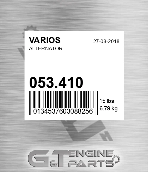 053.410 Alternator