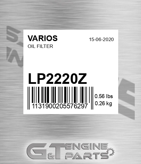 LP2220Z Oil Filter