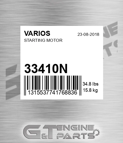 33410N Starting Motor for VARIOS
