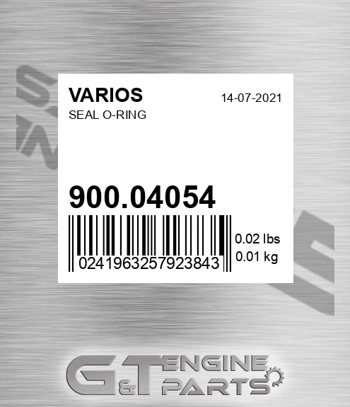 900.04054 Seal O-ring