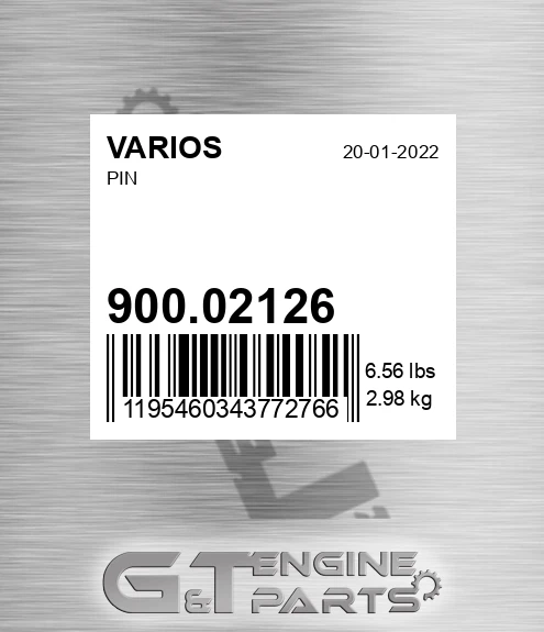 900.02126 Pin