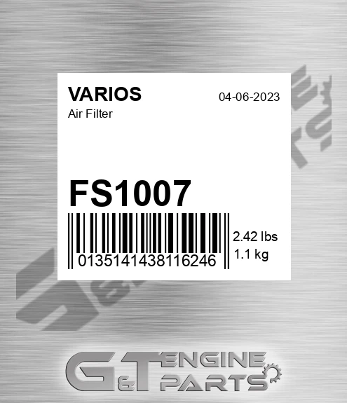 FS1007 Air Filter
