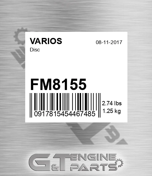 FM8155 Disc