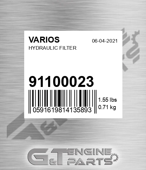 911.00023 Hydraulic Filter