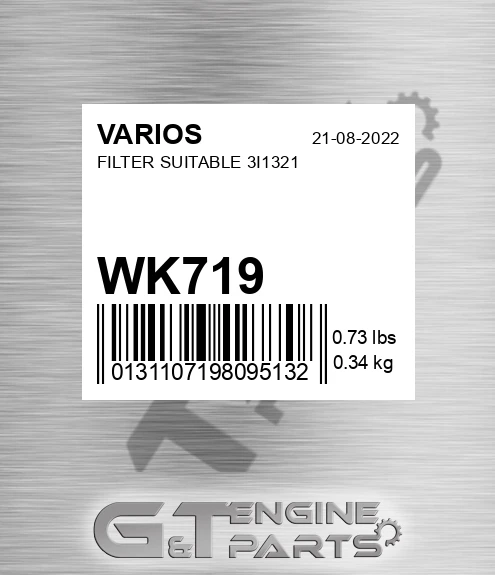 WK719 Filter Suitable 3i1321