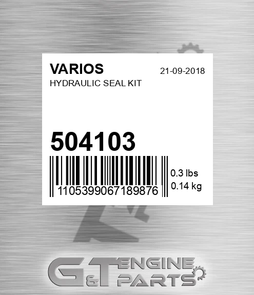 504103 Hydraulic Seal Kit