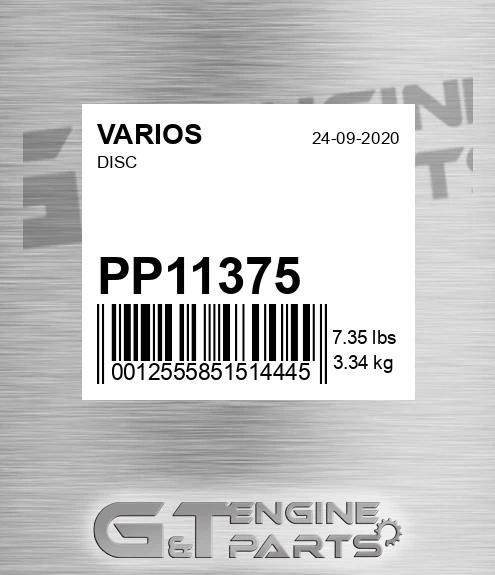 PP11375 Disc